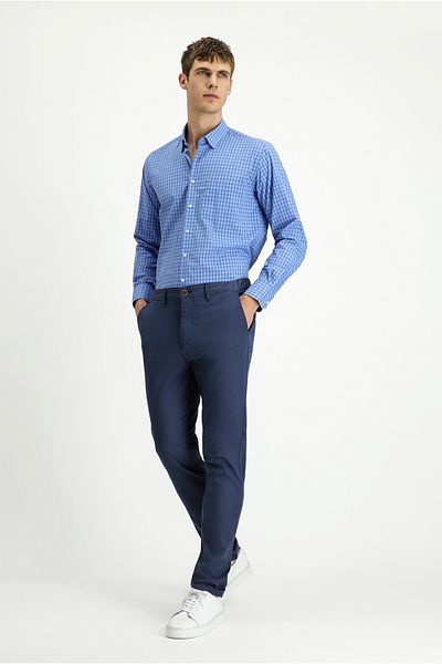 Kiğılı Slim Fit Slim Fit Elastic Waist Lycra Canvas / Chino Trousers