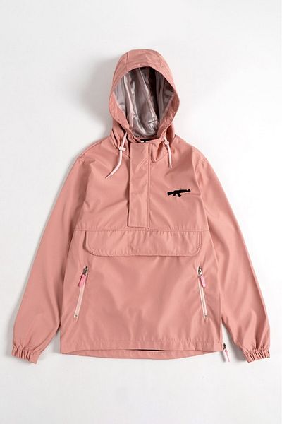 No Future Street Style Ak47 Half Zip Men's Jacket Raincoat Nf0328Gl