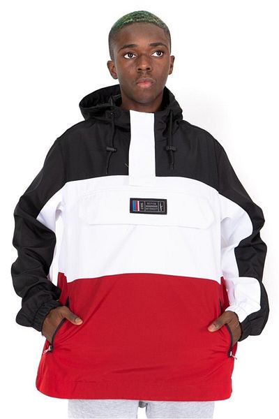 BLVCK MVRKET Men's Street Style Raincoat Jacket - Pg1078Sykz