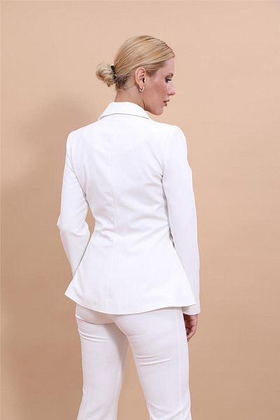 ÖNDER ÖZSOY Ecru Clover Jacket