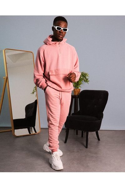 No Future Men's Hooded Hoodie with Kangaroo Pocket Nf0335Gl