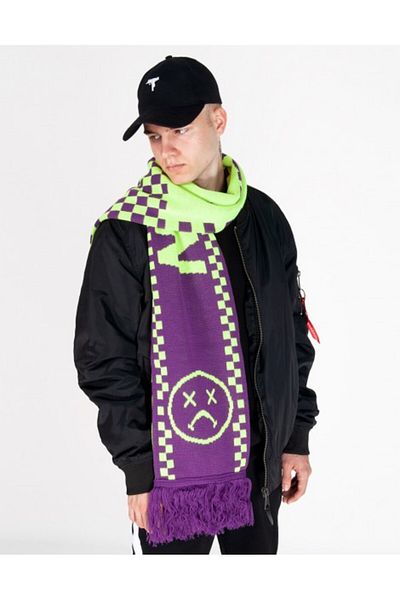 No Future Sad Boy Çift Taraflı Atkı Nf0178mrys