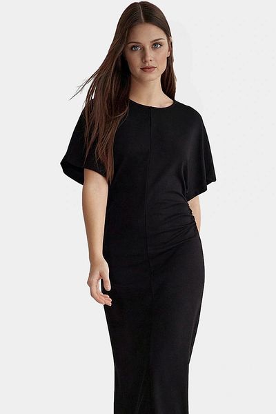 PayBuy Maxi Dress Knitted Fabric Bodycon Cut Casual Daily Stylish High Quality