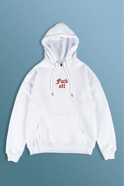 Goldffinch Fuxk Off Men's Hooded Hoodie Gf1166By