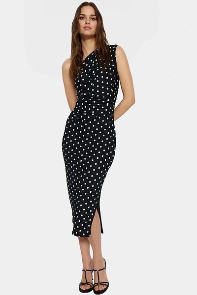 PayBuy Stylish Tassel One Shoulder Midi Dress Quality Craftsmanship for Comfortable and Daily Wear