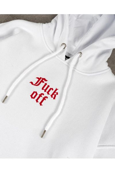 Goldffinch Fuxk Off Men's Hooded Hoodie Gf1166By
