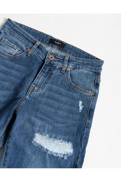 No Future Men's Skinny Jeans - Distressed Street Style Jeans Nf0321Mva