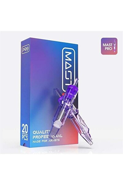MAST 1 Kutu ( 20 Adet ) Pro Cartridges -1003RL Long Taper Kalıcı Makyaj Dövme...