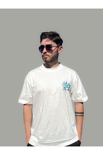 OEM Oversized Men's T-shirt, 100% Cotton, Showtime Origins Print, Size M