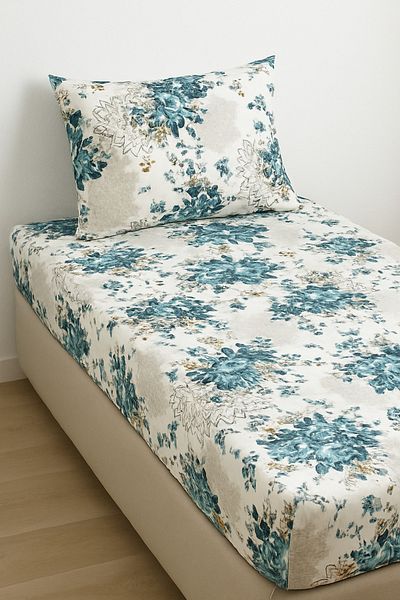 Madame Home Fitted Sheet Set Single Size Suitable for Daily Use