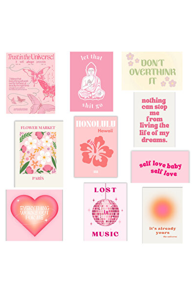 wellnessclubbyoyku Pinky Poster Seti