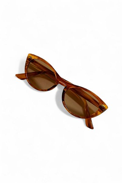 COOLANDBETTER Nina Special Patterned Cat Eye Sunglasses