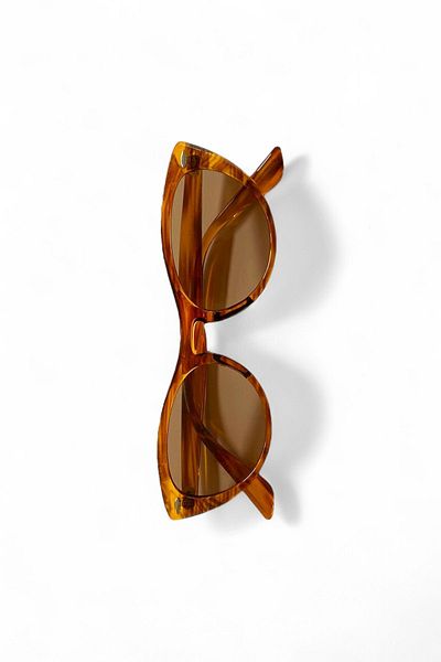 COOLANDBETTER Nina Special Patterned Cat Eye Sunglasses