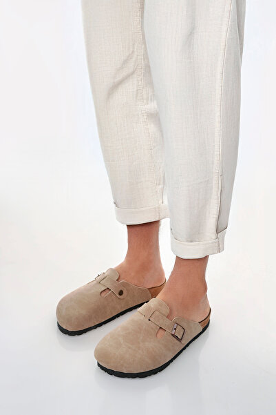 Adım Dünyası Birkens Erkek Terlik Boston Model Günlük Sokak/Ev Rahat