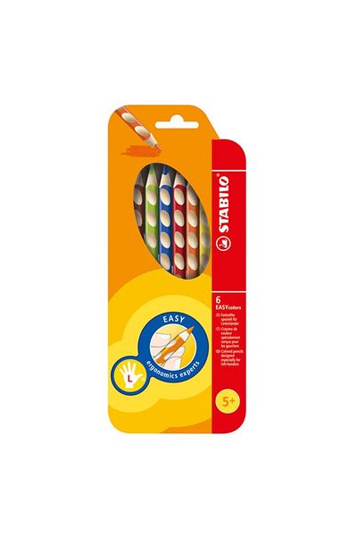 Stabilo Easycolors 6-Color Dry Paint Set - 331/6
