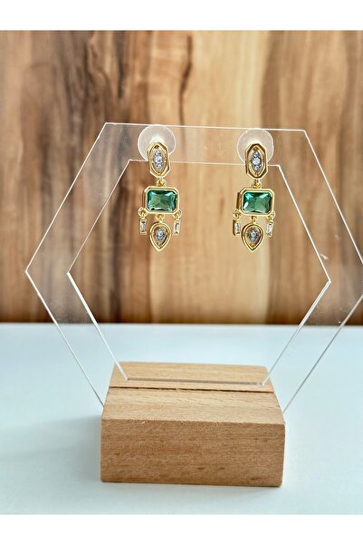 mibrillo Marka muadili renkli taşlı şık küpe