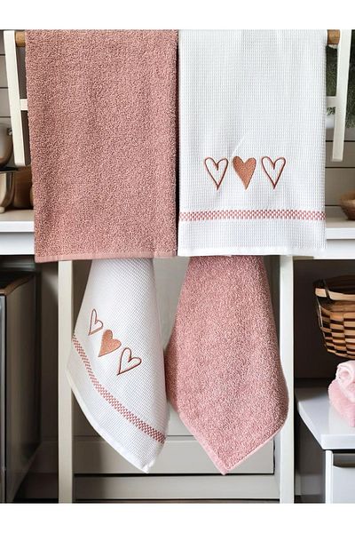 AYHANHOME Πανί κουζίνας και στεγνωτηρίου χεριών 60x40cm - 4 Τεμάχια