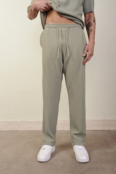 İLKCET MODA Κοτλέ Οθωμανικό Oversize Παντελόνι