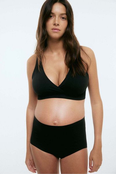 H&M حمالات صدر للرضاعة الطبيعية بدون درزات من مجموعة MAMA مكونة من قطعتين