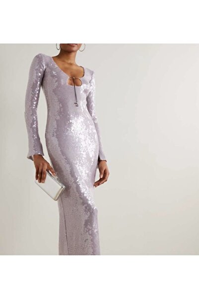 DESİGNEDBYD Sequins Elbise Gece Parti Davet Özel Davet