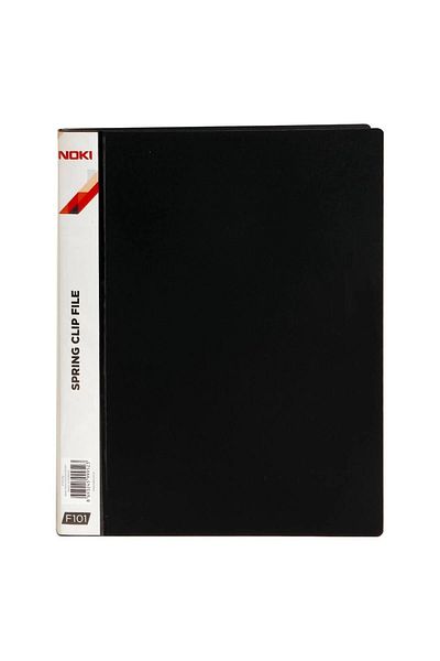 Noki F101-190 Pp Spring File Spring A4 - Black