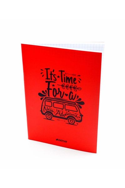 Defne Nebula A5 60 Sheets Plastic Cover Stitched Notebook