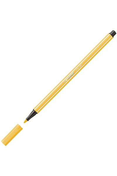 Stabilo Pen 68 1.0mm Felt Tip Pen 68/44 Yellow