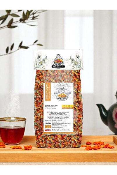 Organik Teyze Sevinç Teyze Aynısefa Çiçeği, Portakal Nergisi, Pol Marigold, C...