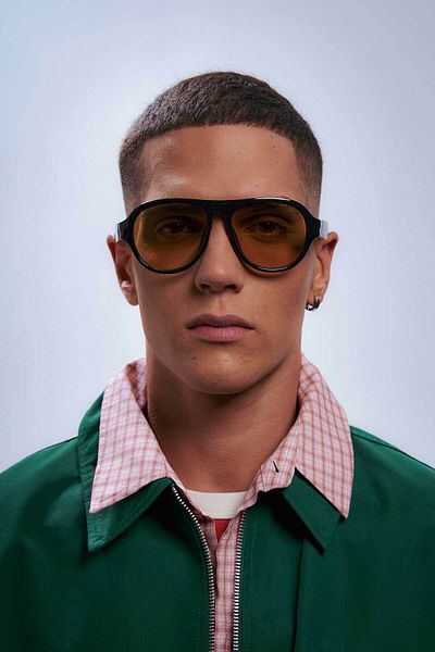 Bilge Karga Çardak Black Brown Men's Sunglasses