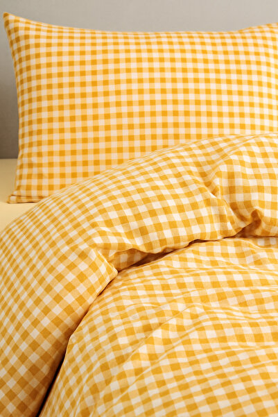 Tabu Home Σετ Παπλωματοθήκη Ranforce Yellow Μονό