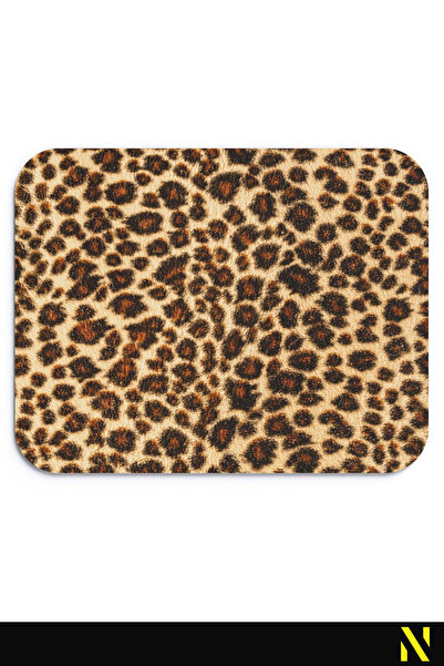 nilizma Mousepad ergonomic colorat cu model leopard, bază anti-alunecare, pentru uz casnic și birou.