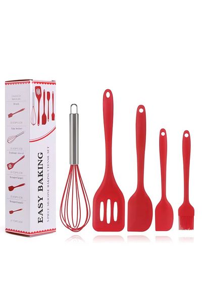 Generic 4-piece kitchen tool set designed for baking and cooking