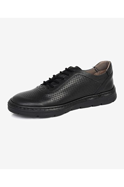 Greyder Kadın Siyah Hakiki Deri Casual Ayakkabı 3Y2CA50746