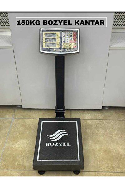 bozyel 150 kg KORUMASIZ ŞARZLI TERAZİ