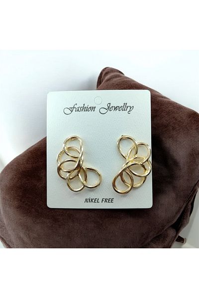 Candy Spiral Patterned Earrings