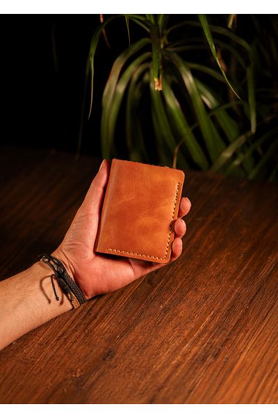 Derimoda Genuine Leather Classic Men's Wallet – Stylish and Minimalist Design
