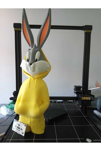 HLSNC Bugs Bunny Figure - Special Design 56 cm (Yellow)