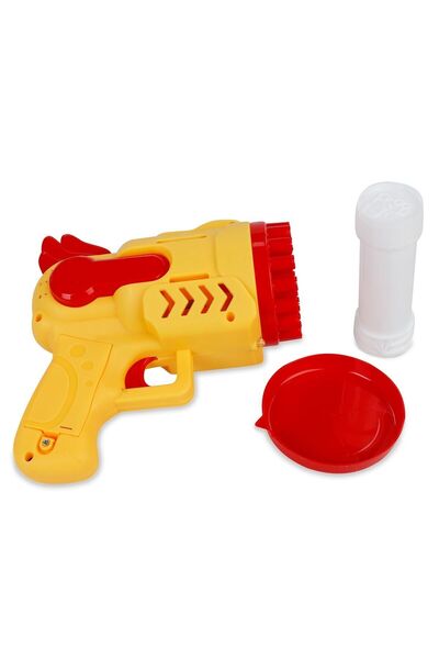 CanEm Bubble Gun Oyuncak Pilli Köpük Atan Tabanca Çok Delikli