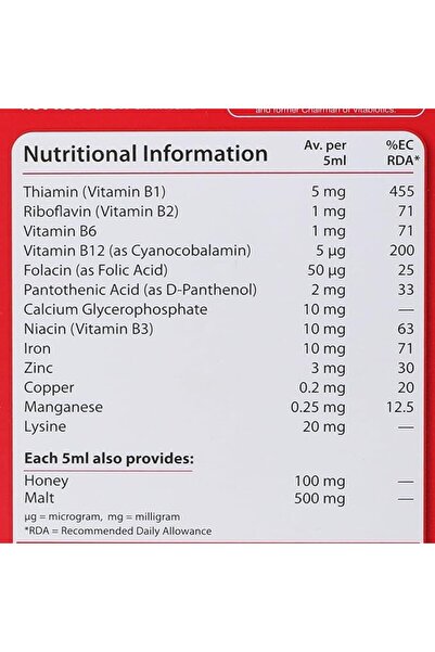 Vitabiotics Feroglobin Syrup 200 ml