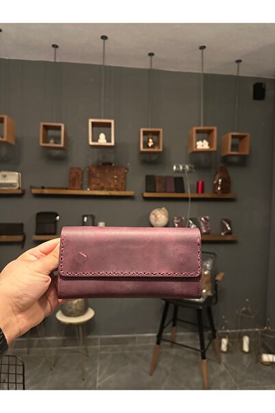 shop Hakiki Deri Telefon Bölmeli Cüzdan – 16 Kartlık, Bozuk Para Cebi, LuxeVe...