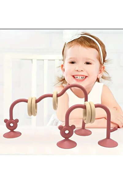 Veloma Home & Toys Yumuşak Silikon Eğitici Mama Sandalyesi Oyuncağı Mavi