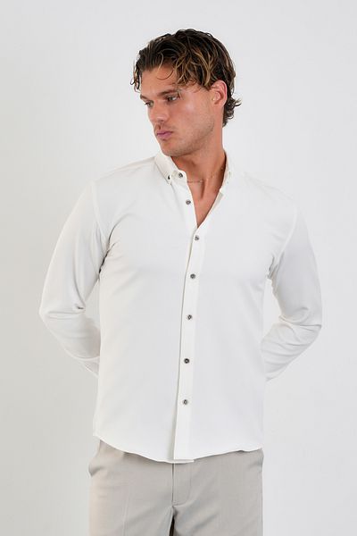 Redline Мъжка риза Flex Slim Fit Soft Easy Iron Disheat