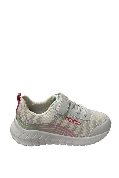 pepino Fy23-1423 Pantofi sport pentru fete - alb verde apă, roz