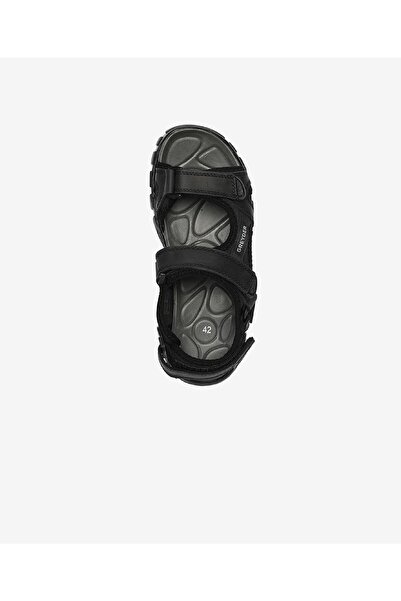 Greyder Erkek Siyah Hakiki Deri Sandalet 4Y1CS14520