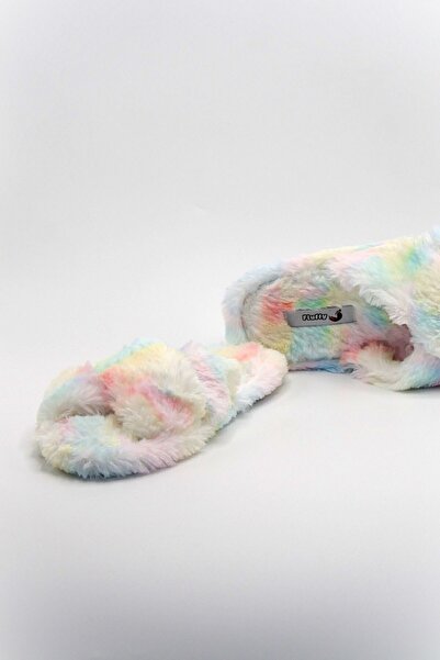 fluffy Γυναικείες γούνινες παντόφλες σπιτιών CPRZ