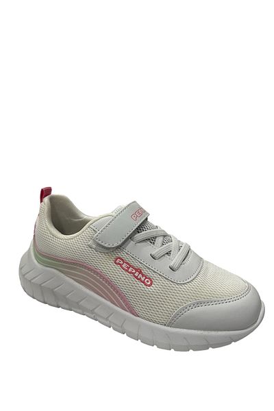 pepino Fy23-1423 Pantofi sport pentru fete - alb verde apă, roz