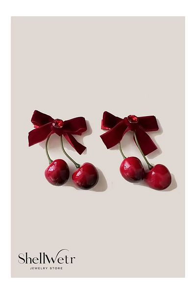 ilkadimbuklet Cherry Buckle Shellwetr
