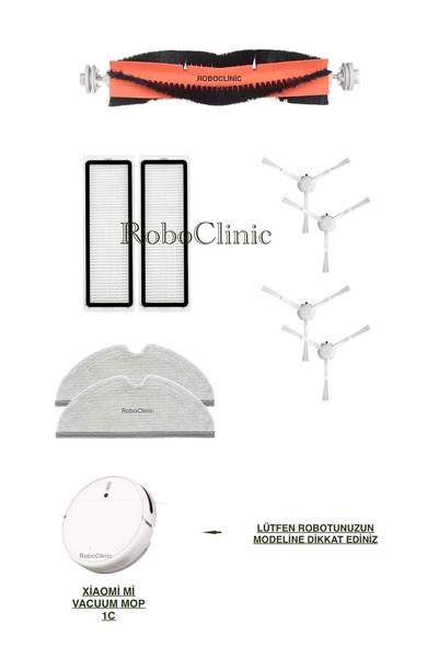 Roboclinic Xiaomi Mi Robot 1c / 2c / F9 Vacuum Mop (model cod: STYTJ02ZHM), 1...