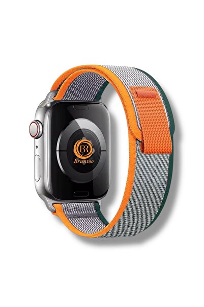 Bruntoo BR Apple Watch Series 10/9/8/7/6/5/4/SE/3/2/1 42mm-41mm-40mm-38mm İle...