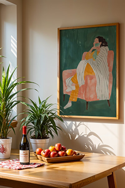 HİGUERA Επιτοίχια ζωγραφική κουζίνας με θέμα τον τουρκικό καφέ και το βιβλίο ...